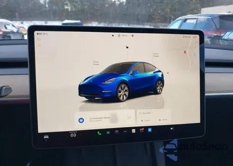 2024 Tesla Model Y Long Range Dual Motor All-Wheel Drive from USA, damaged, VIN 7SAYGDEE0RA247723